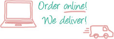 Order online! We Deliver